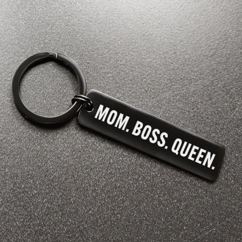 Schlüsselanhänger Mom Boss Queen