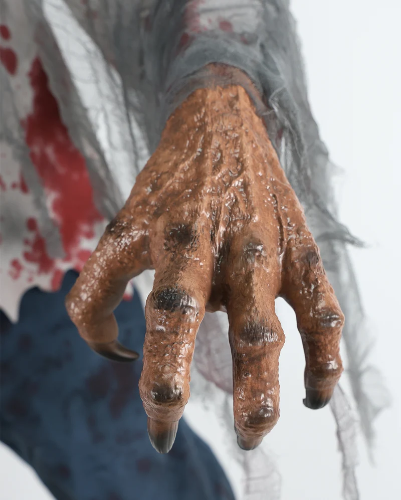 Dr. Fangor Spinnenmonster Halloween Animatronic 182cm
