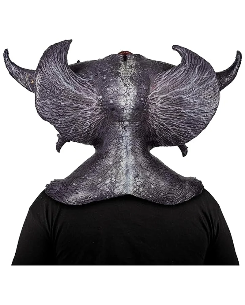 Warlord Dämonen Maske mit Hörner & Brustplatte