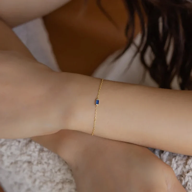 Mother Daughter Birthstone Bracelet