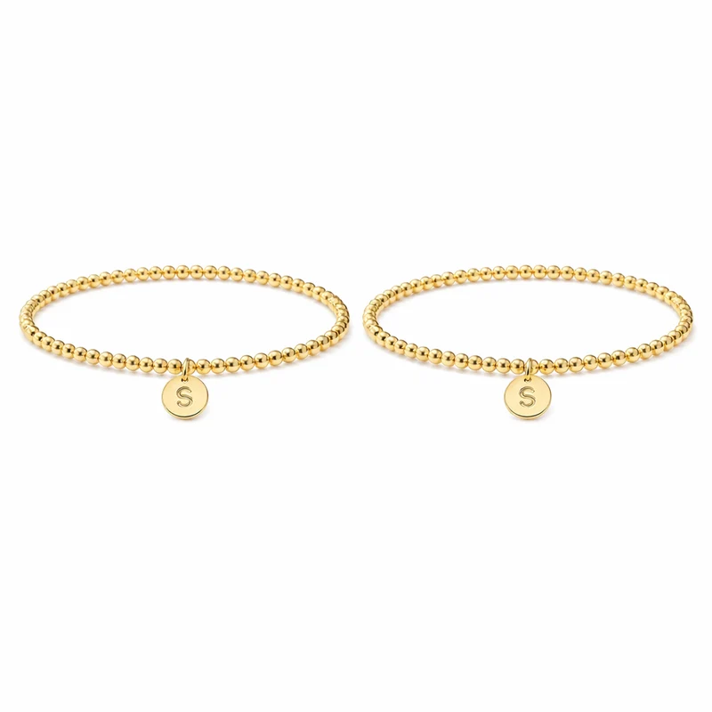 Gold Mother Daughter Bracelets