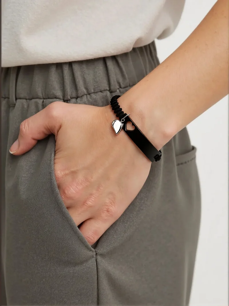 Mama Tochter Armband Silber