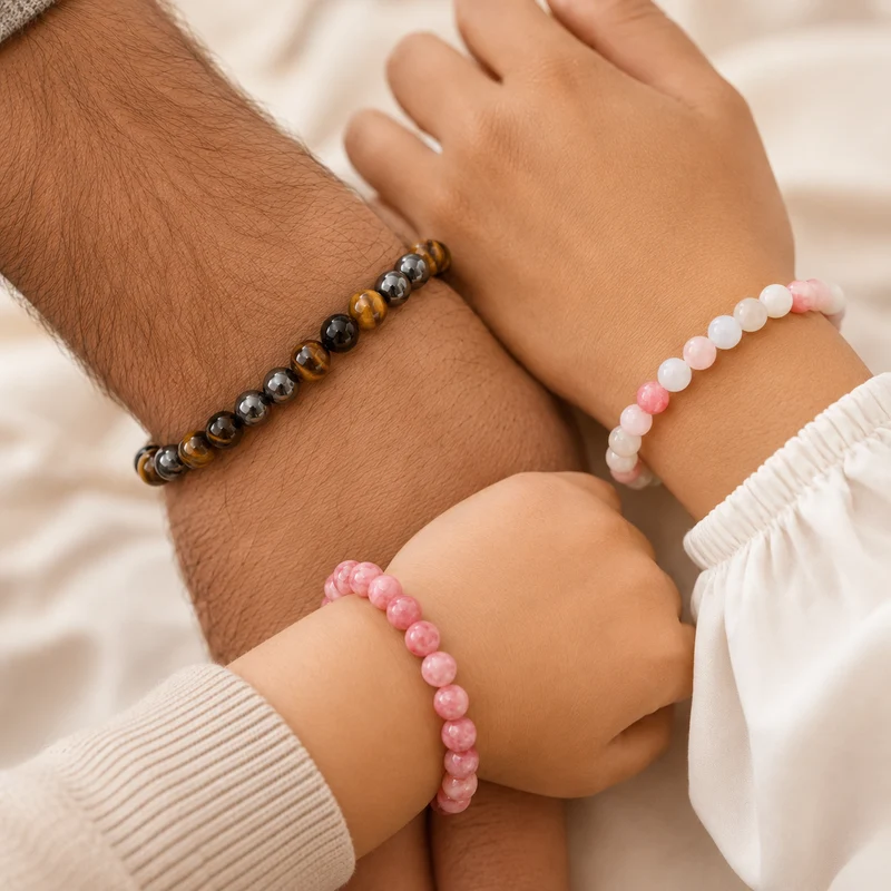 Familienarmband Perlen