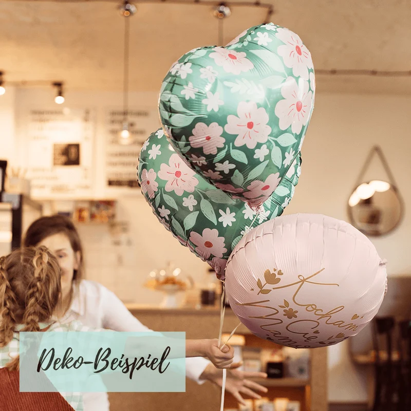 Build your own Heliumballon-Geschenk - Muttertag inkl. Klappkarte & Ballongewicht