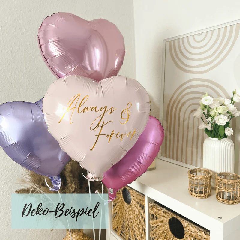 Build your own Heliumballon-Geschenk - Muttertag inkl. Klappkarte & Ballongewicht