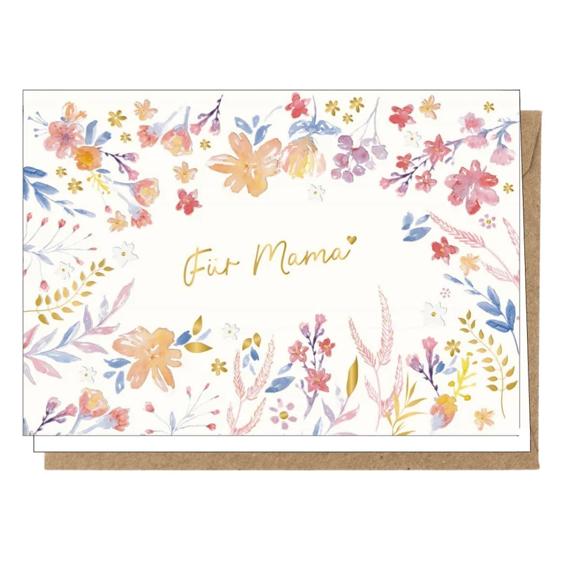 Grußkarte "Für Mama"