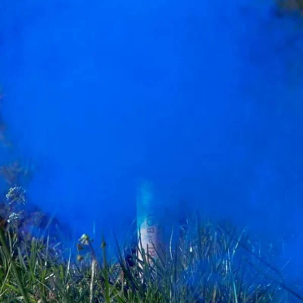 Rauchbombe 22,5 cm Gender Reveal - Blau