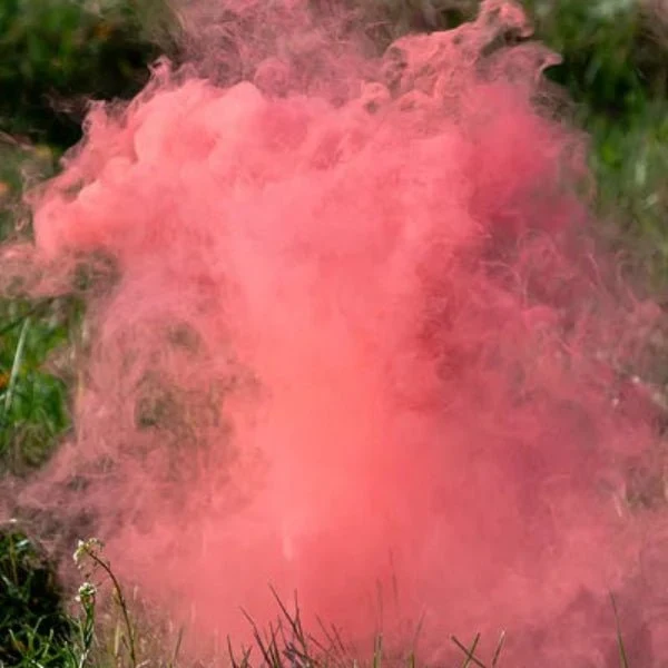 Rauchbombe 22,5 cm Gender Reveal - Rosa