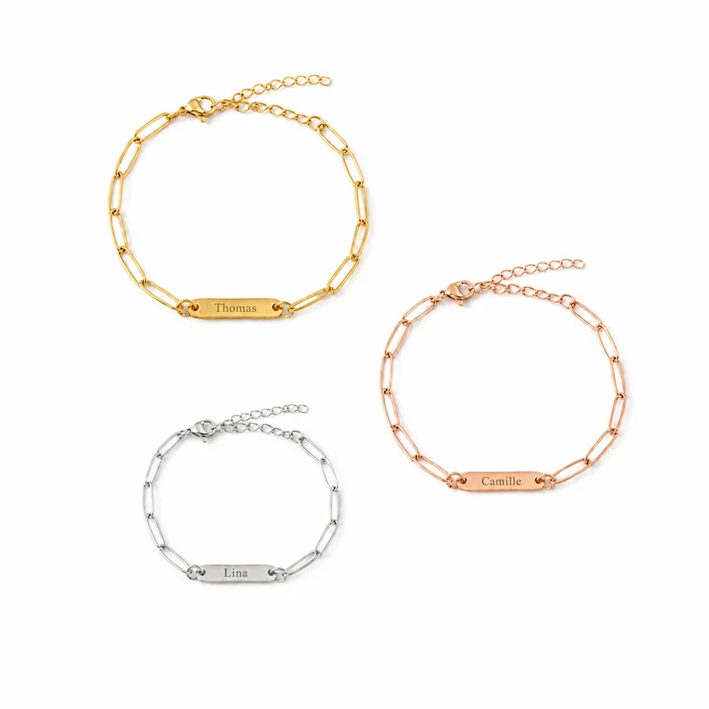 Armband Familie Gravur