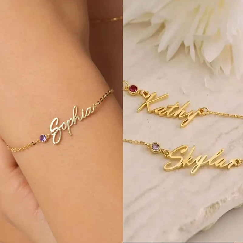 Birthstone Bracelet Family
