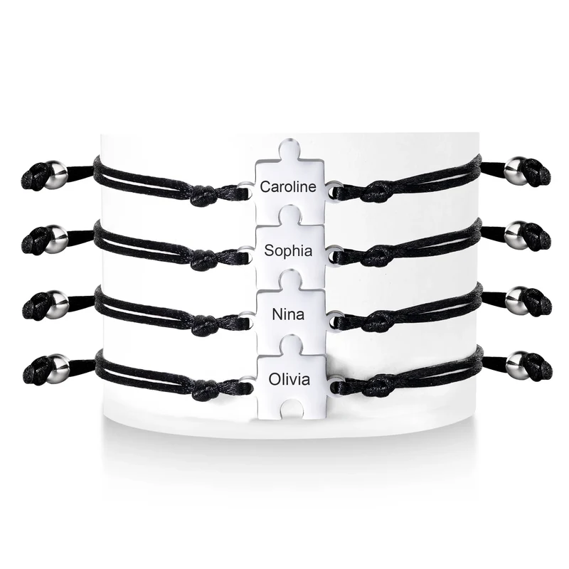 Armband Puzzelteil Familie