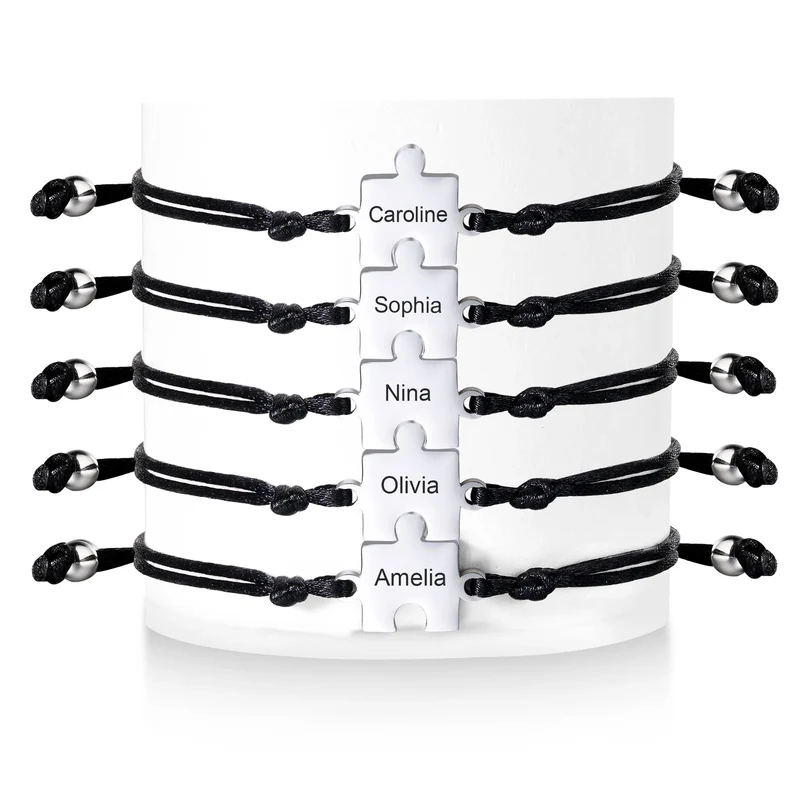 Armband Puzzelteil Familie