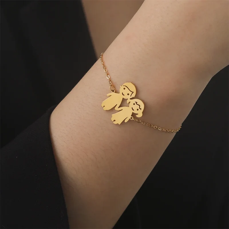 Familienarmband Gold