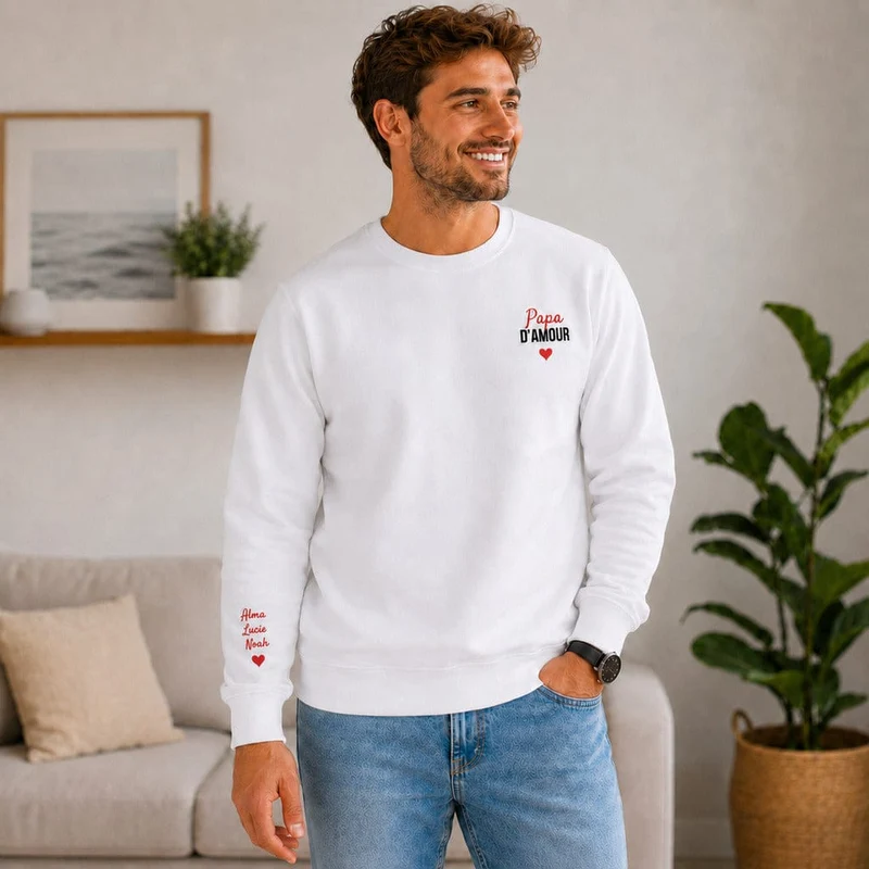 Pull personnalisé papa - Papa d'amour