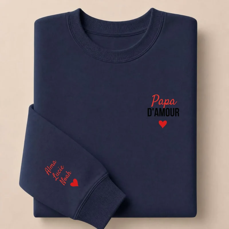 Pull personnalisé papa - Papa d'amour