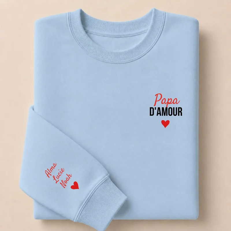 Pull personnalisé papa - Papa d'amour