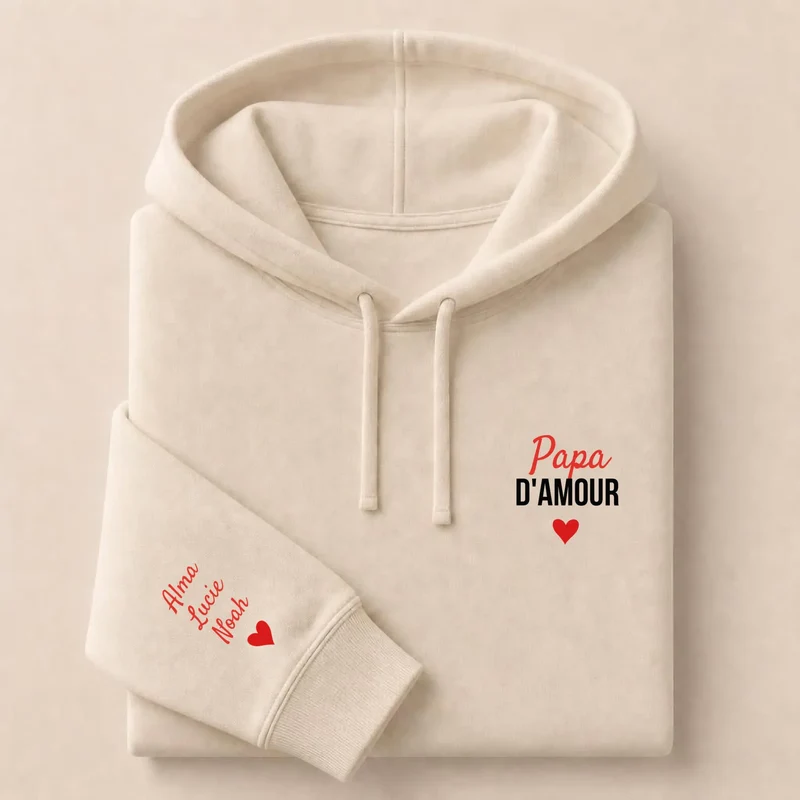 Pull personnalisé papa - Papa d'amour