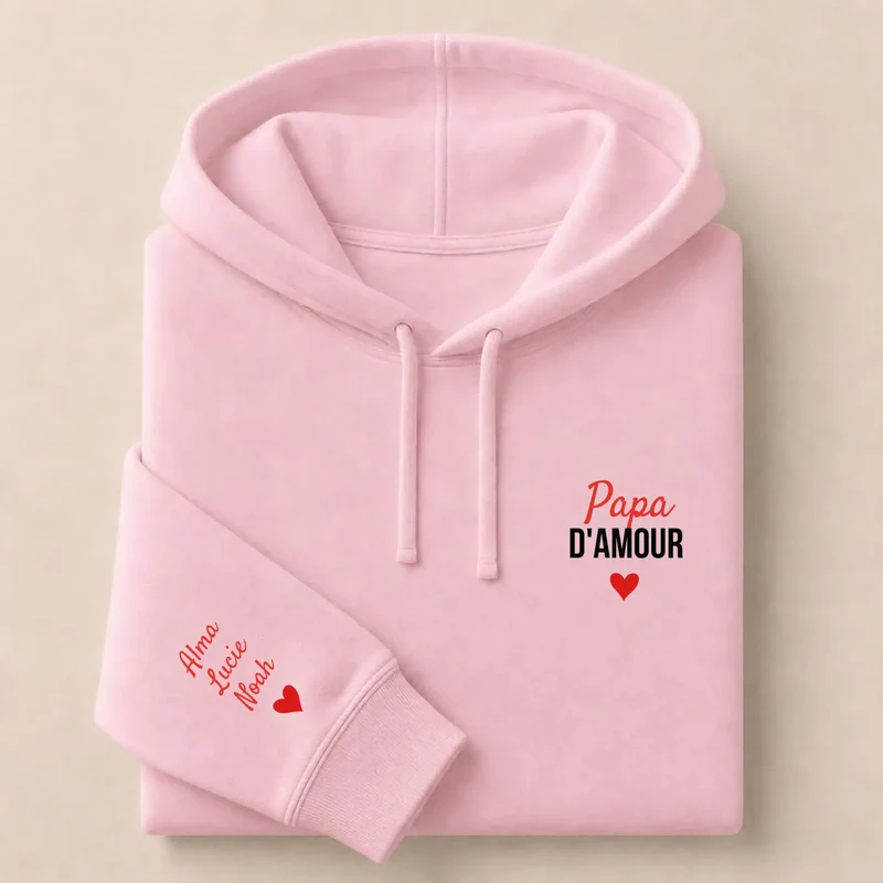 Pull personnalisé papa - Papa d'amour