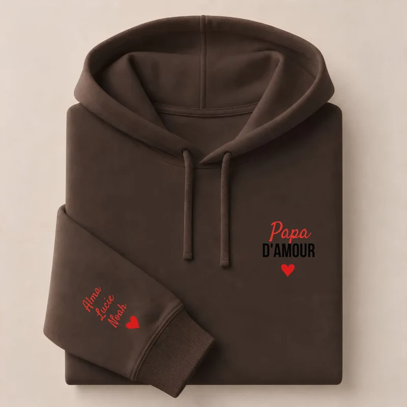 Pull personnalisé papa - Papa d'amour