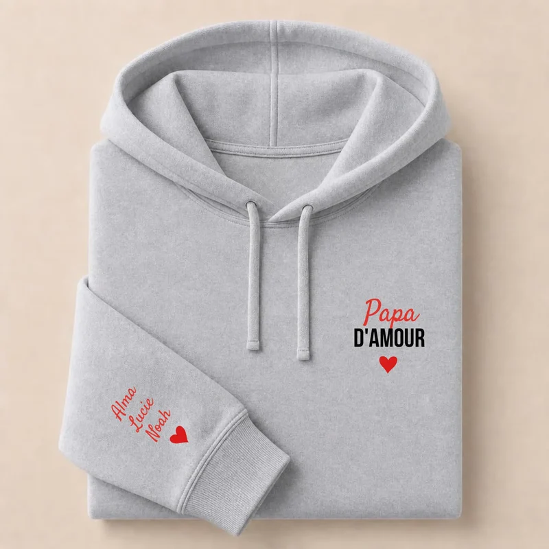 Pull personnalisé papa - Papa d'amour