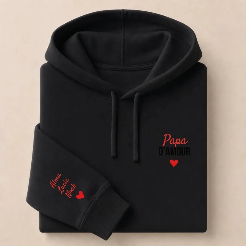 Pull personnalisé papa - Papa d'amour