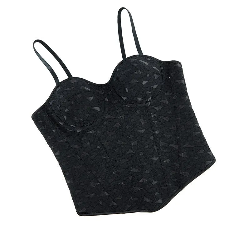 Gothic Splice Schnür-Überbrustkorsett für Damen