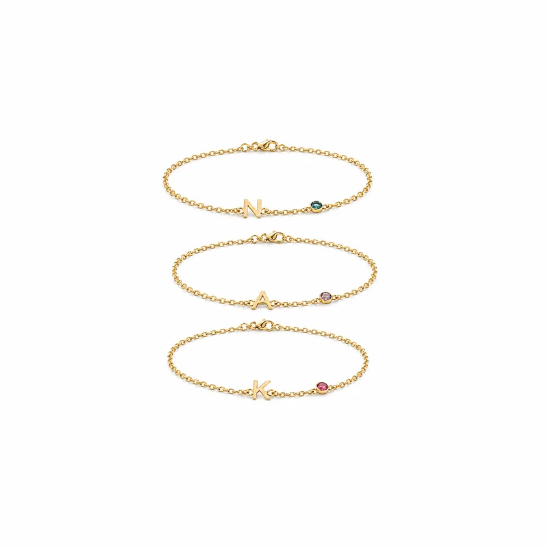 Geburtsstein Armband Familie