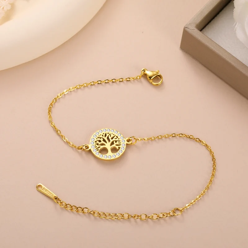 Mutter Tochter Armband Lebensblume