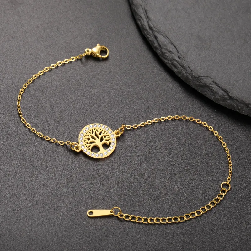 Mutter Tochter Armband Lebensblume