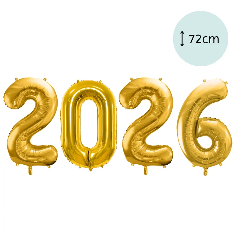 XL Ballonschriftzug "2026"