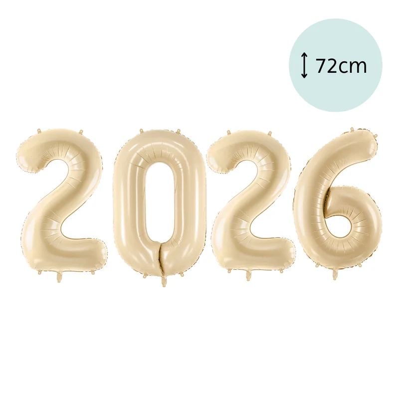 XL Ballonschriftzug "2026"