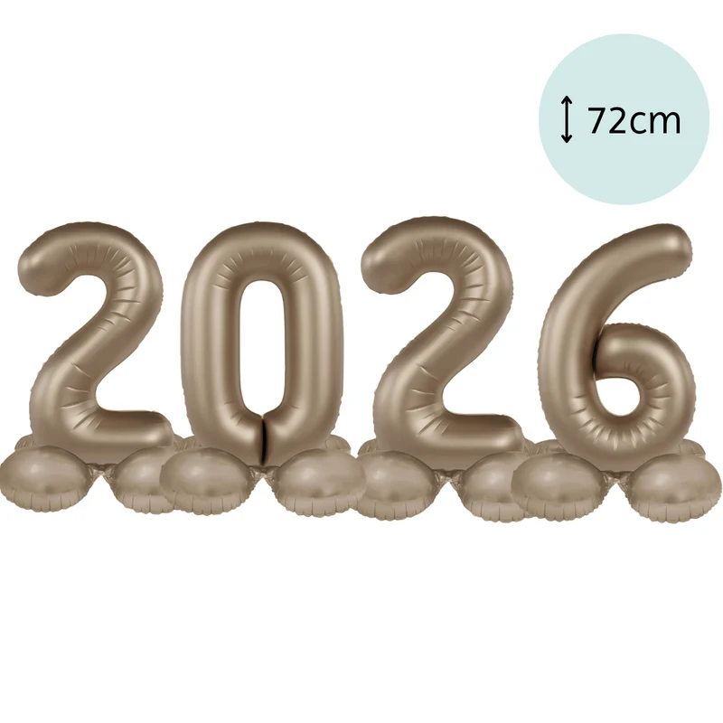 Ballooni-Set Silvester XL "2026"