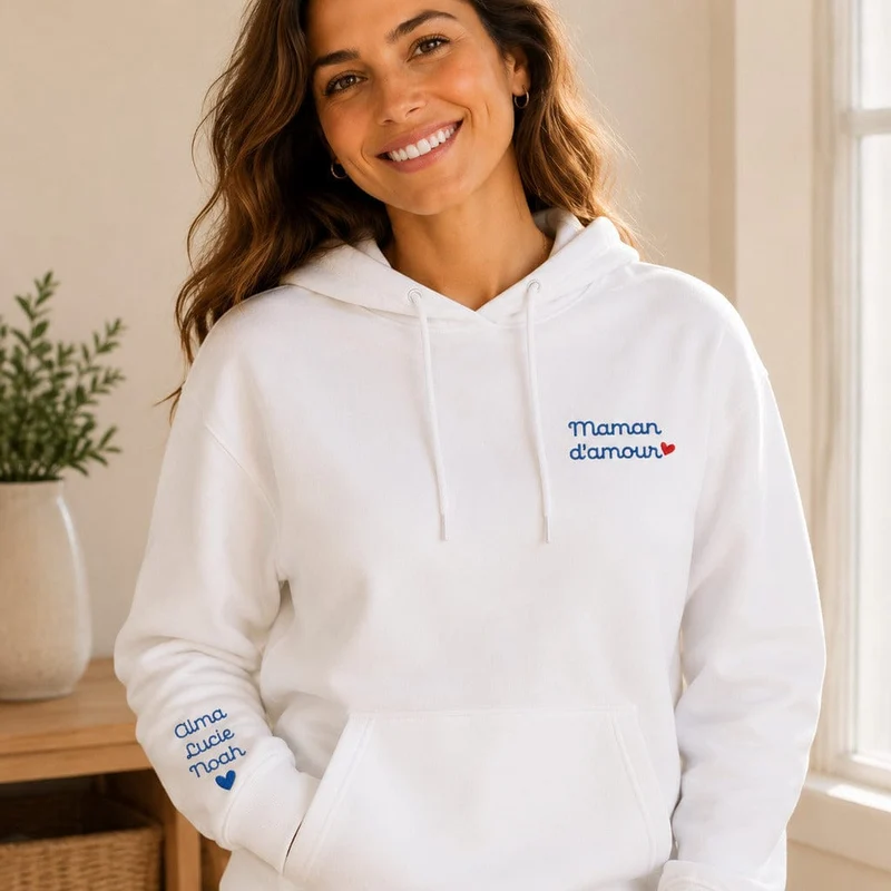 Pull personnalisé maman - Maman d'amour