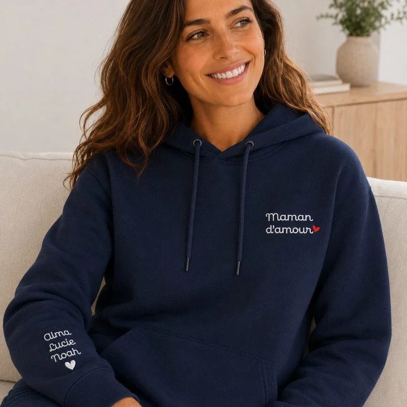 Pull personnalisé maman - Maman d'amour