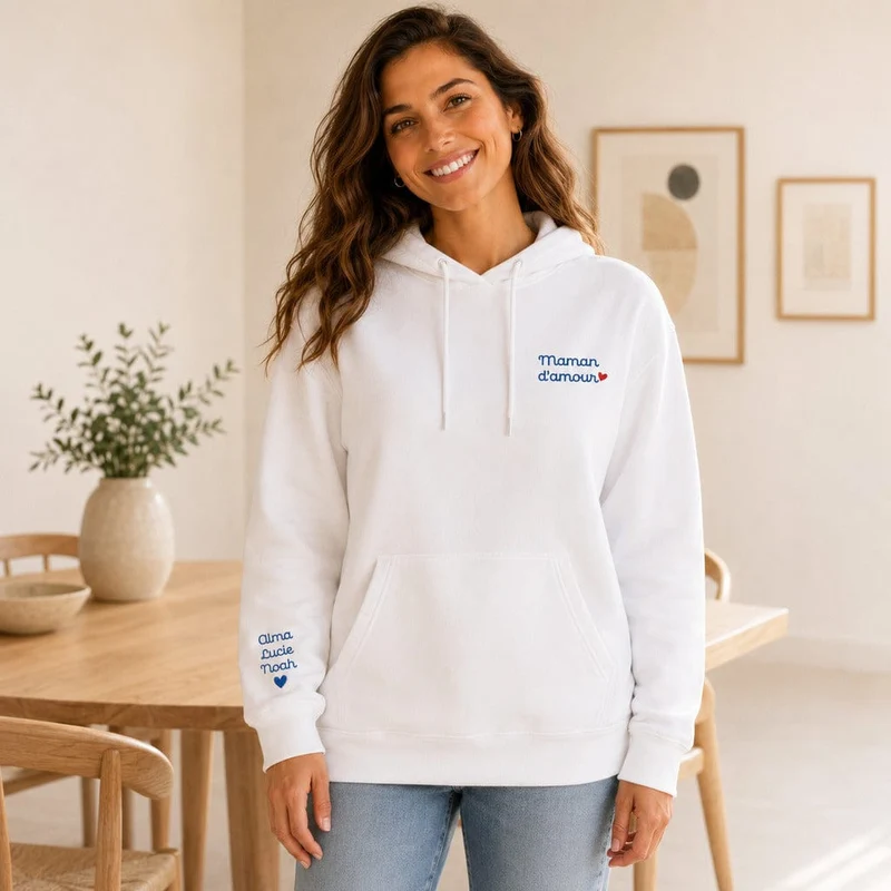 Pull personnalisé maman - Maman d'amour