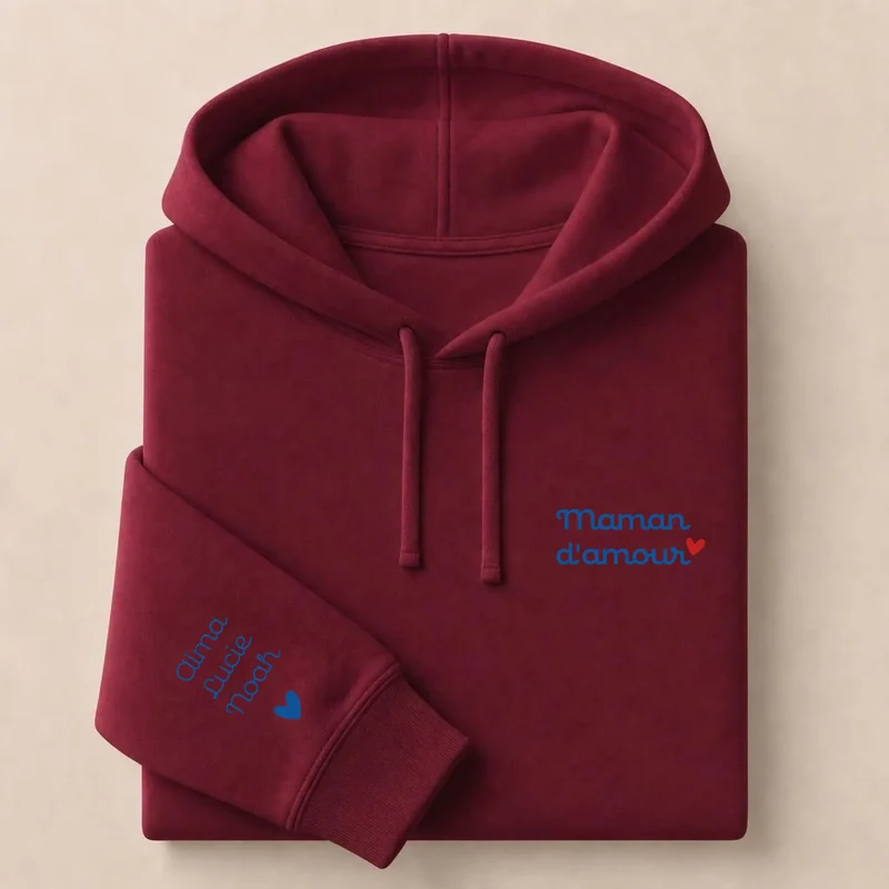 Pull personnalisé maman - Maman d'amour