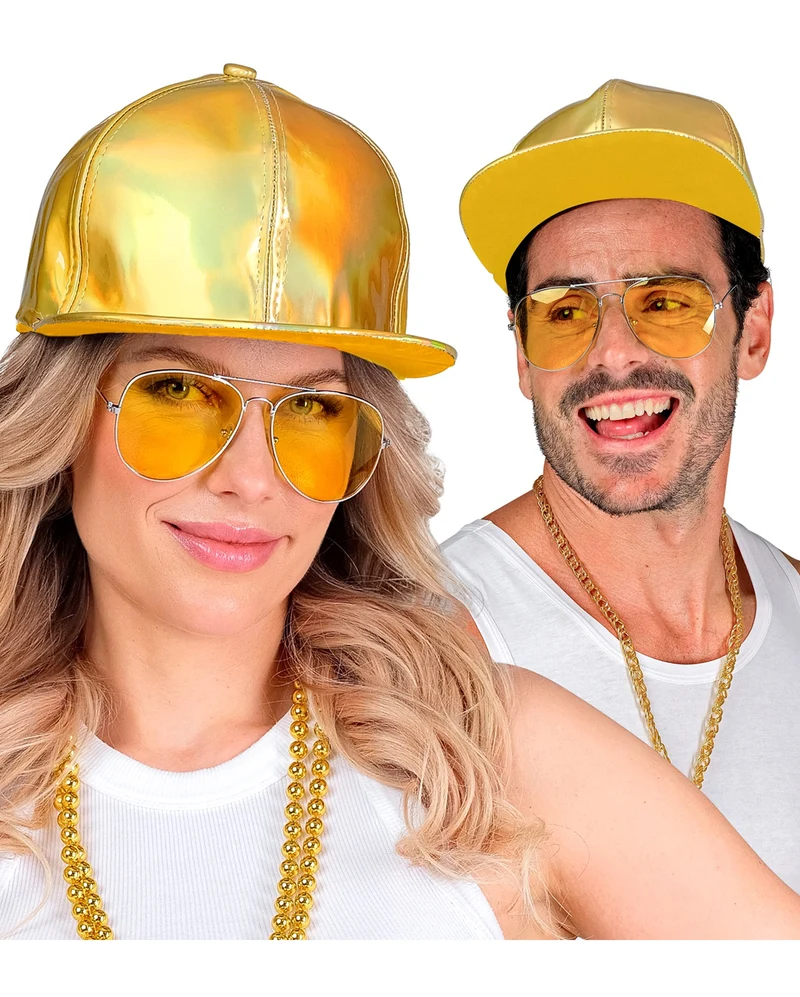 Goldene Holographic Baseball Cap
