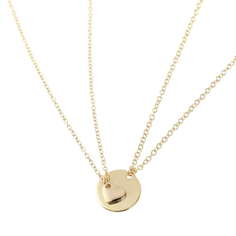 Mutter Tochter Kette Gold