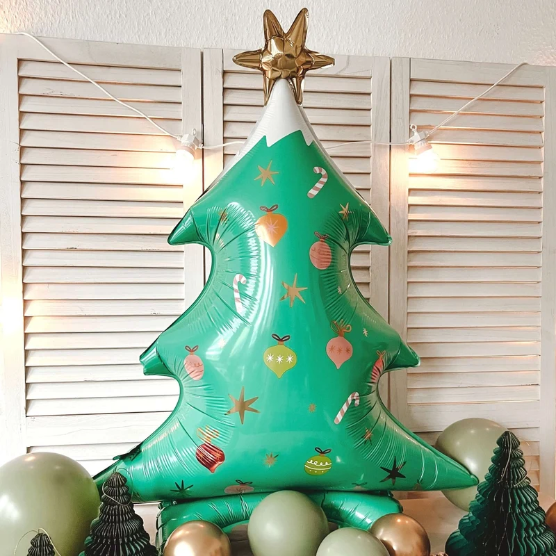 Folienballon XXL Stehender Weihnachtsbaum