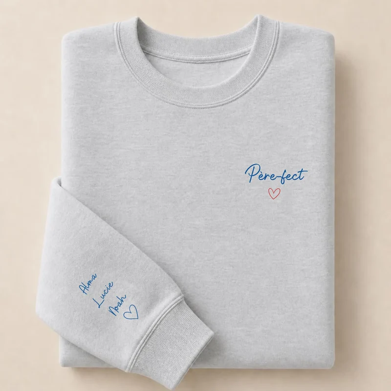 Pull personnalisé papa - Père-fect