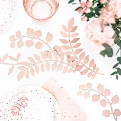 Tischdeko Lovely Paper Leaves