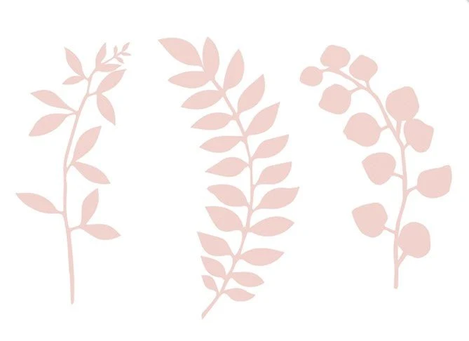 Tischdeko Lovely Paper Leaves