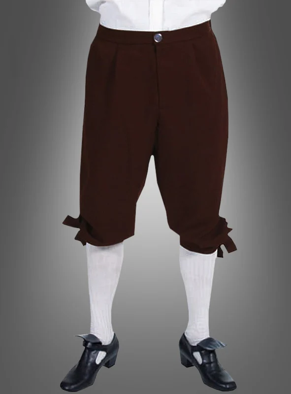 Braune Kniebundhose Steampunk