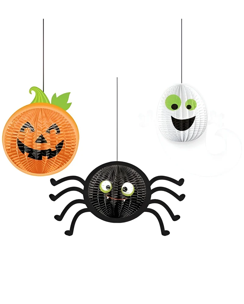 Halloween Gruseldeko 3-teilig