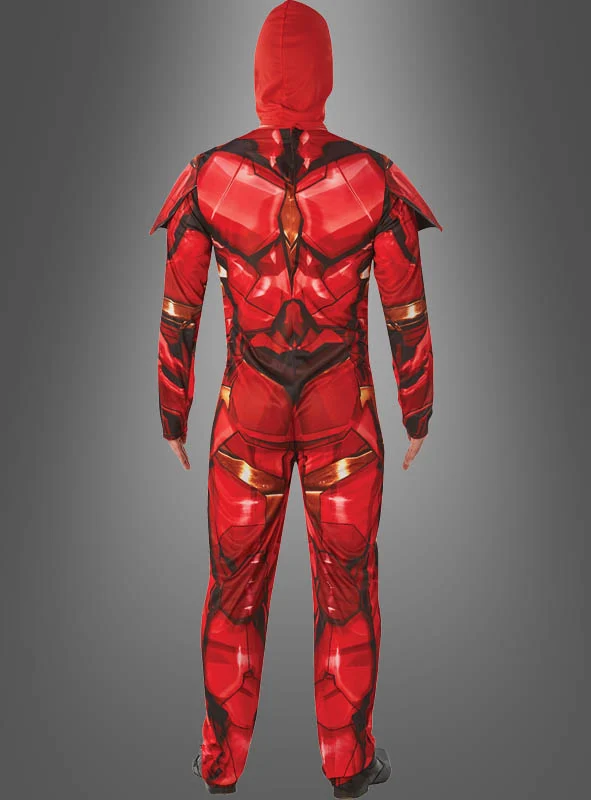 Iron Man Herren Kostüm mit Stoffmaske