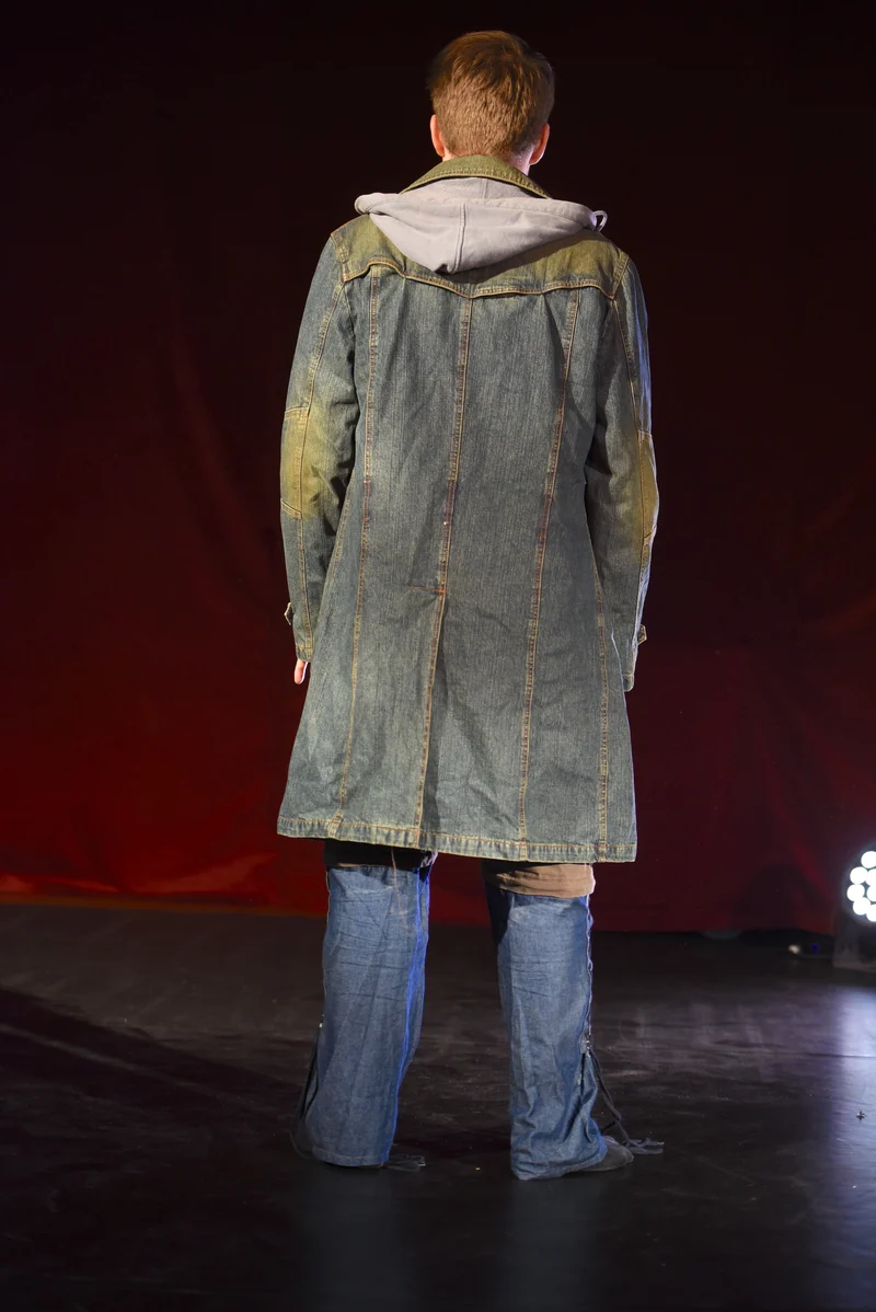 Kostüm - Bohemian mit Jeansmantel - B115