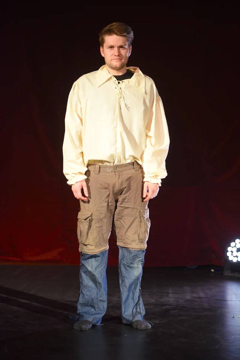 Kostüm - Bohemian mit Jeansmantel - B115