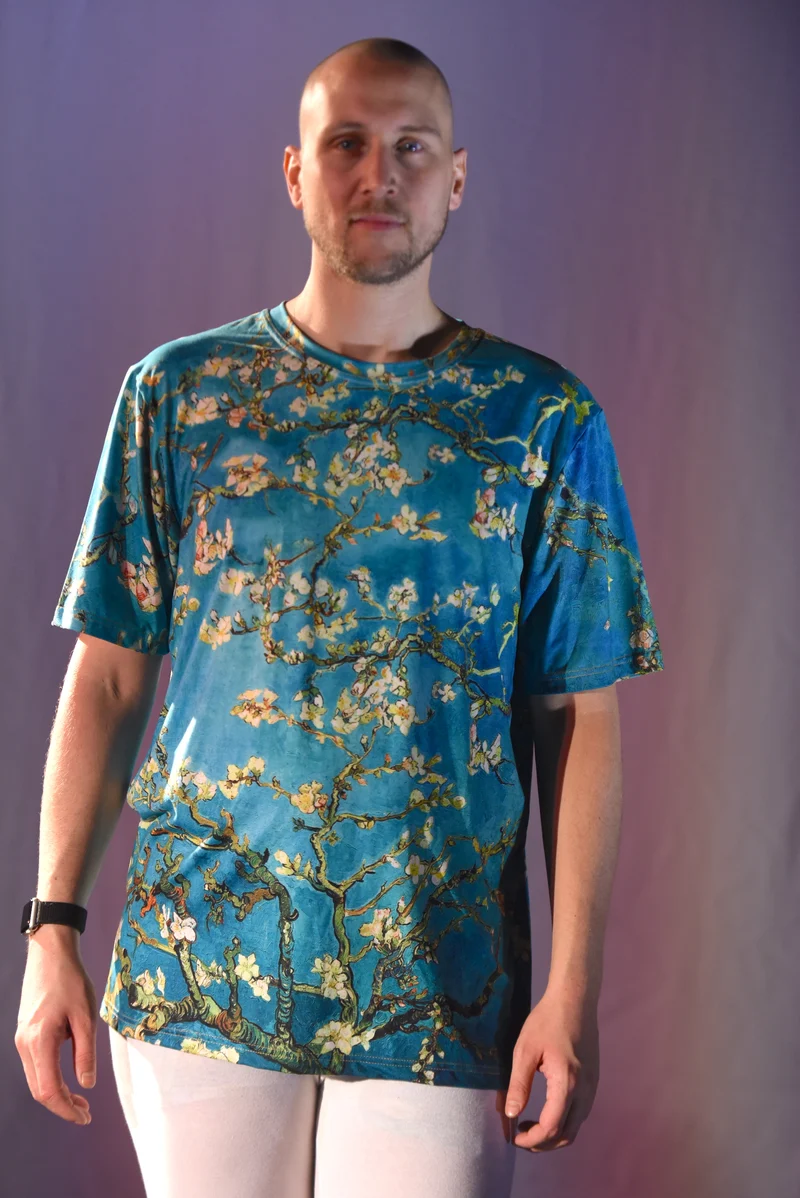 Top - Geblümtes T-Shirt - B106