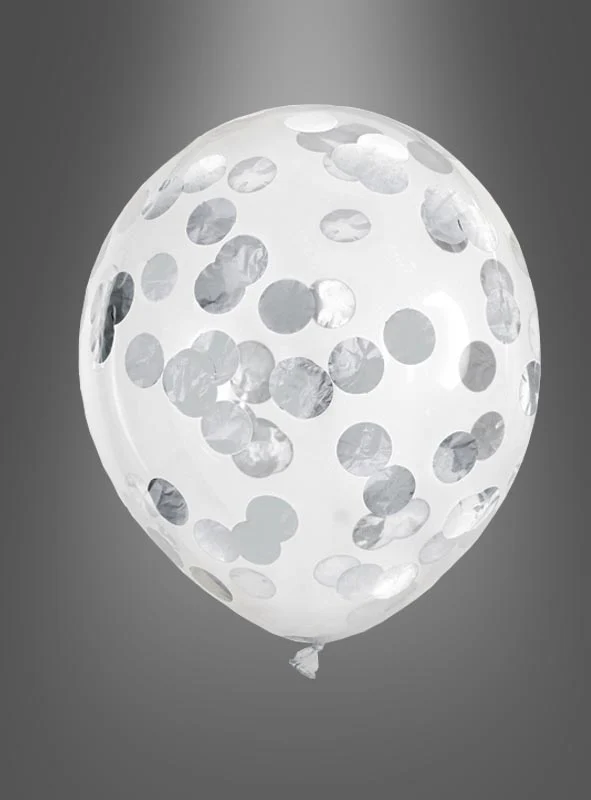 Transparente Konfetti Ballons
