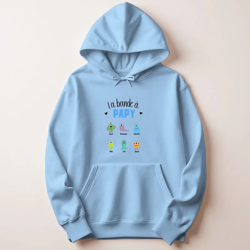 Pull personnalisé papy - La bande à papy